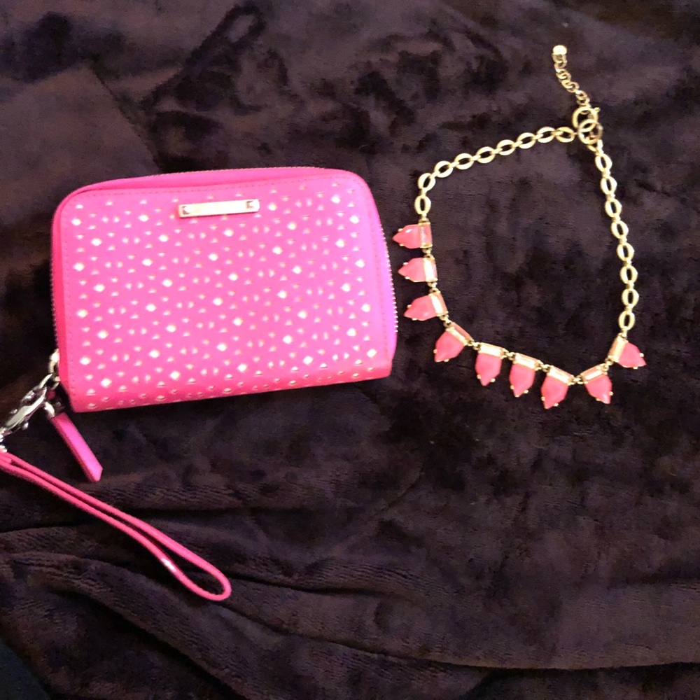 Stella & dot matching Wristlet and necklace
